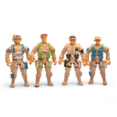 Набор солдат "Герой" в чемодане