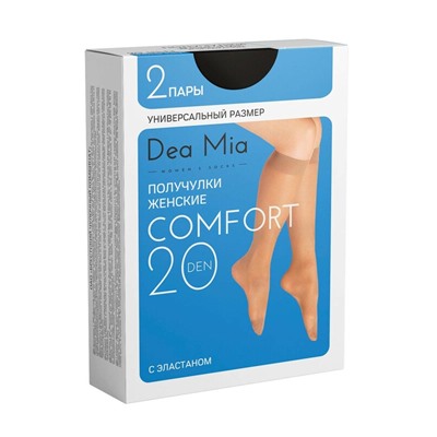 Гольфы Dea Mia Получулки женские COMFORT 20
