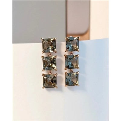 Серьги с кристаллами Swarovski, Изящные серьги с кристаллами Swarovski