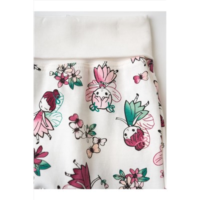 Ползунки детские трикотажные для девочек, 2 шт в комплекте PLAYTODAY, 1240128