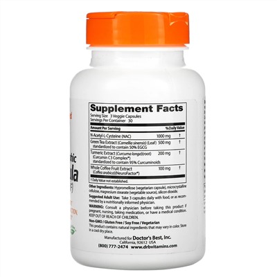 Doctor's Best, Neurotrophic Brain Fomrula, 90 Veggie Caps