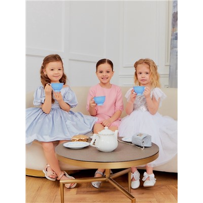 Платье нарядное для девочки KAFTAN, с крылышками, рост 86-92, белое