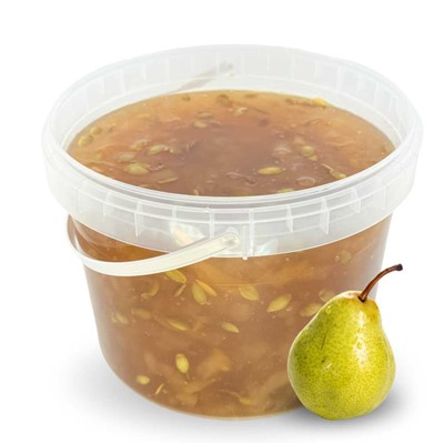 Варенье из груш с семенами тыквы и имбирем 3 кг