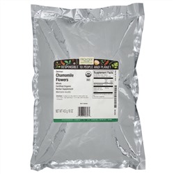 Frontier Natural Products, цельные цветки органической немецкой ромашки, 453 г (16 унций)