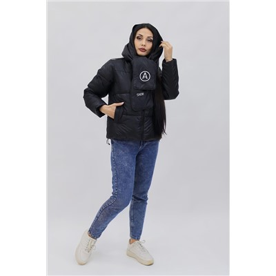 Куртка весна осень +дутый шарф-косынка 8193 НАТАЛИ, 978998