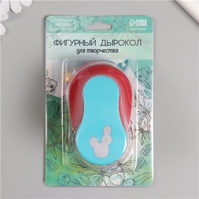 Дырокол фигурный рисунок 3.8×3.8 см «Кактус», 7×5.2×9.2 см, МИКС