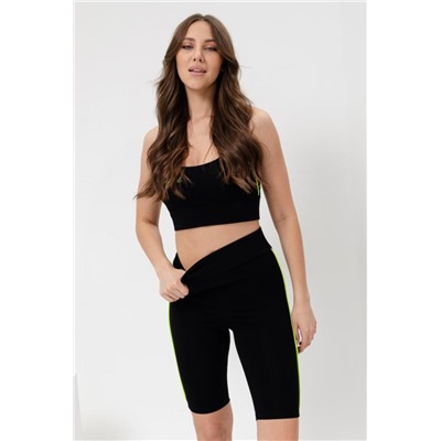 Велосипедки 67071 (Черный_желтый неон)