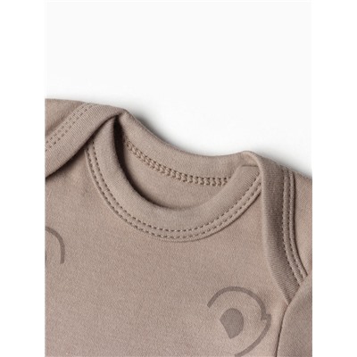 Комбинезон детский «Крошка Я» Baby Bear, рост 62-68, бежевый