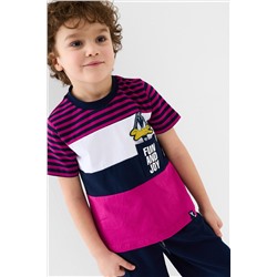 Комплект трикотажный для мальчиков: фуфайка (футболка), шорты PLAYTODAY, 1239599