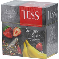TESS. Pyramids Collection. BANANA SPLIT (черный) карт.упаковка, 20 пирамидки