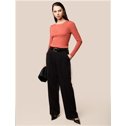 Джемпер тонкой вязки из вискозы с нейлоном