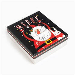 Набор подарочный новогодний «Этель» Merry x-mas, 8 предметов, полотенце, повязка на голову