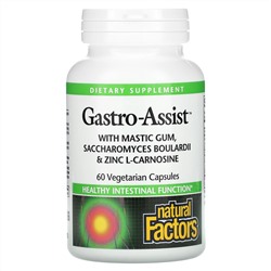 Natural Factors, Gastro-Assist, 60 Vegetarian Capsules