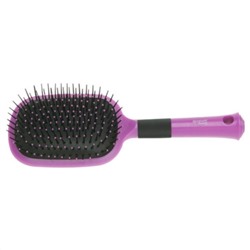 Dewal Beauty Щетка для волос массажная мини / Индиго DBIN9731, фиолетовый