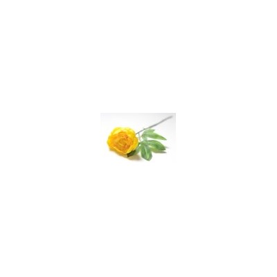 ЦЕНА за 10 шт Искусственные цветы, Ветка пиона одиночная (1010237) микс