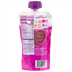 Happy Family Organics, Organics Happy Tot, «Вкусные овощи», органическое пюре из бананов, свеклы, тыквы и голубики, 120 г