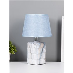 Лампа настольная RISALUX «Атриум» E14, 1×40 Вт, синяя