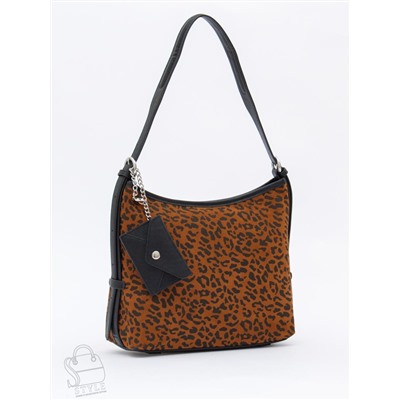 Сумка женская кожаная 8551VGF leopard Viteli Grassi в Новосибирске