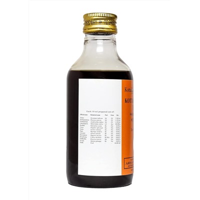 Kottakal Ayurveda Коттамчуккади Тайлам 200 мл