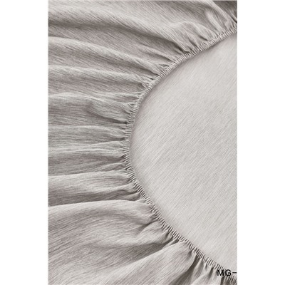 Простыня на резинке Страйп Меланж с высотой борта 25 см НАТАЛИ, 1127594