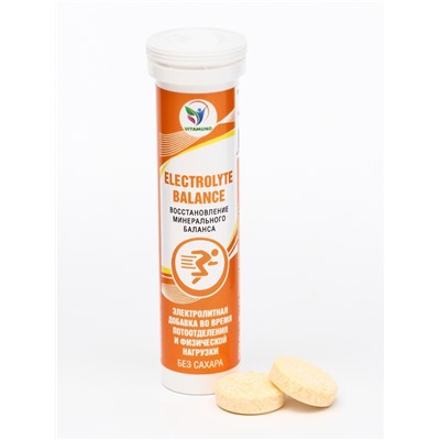 Напиток Electrolyte Balance Vitamuno, 10 шипучих таблеток