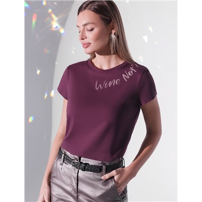 VILATTE Футболка D49.135