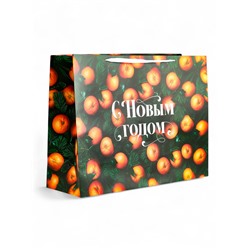 Пакет новогодний ламинированный подарочный «С Новым годом», XXL 61×46×20 см