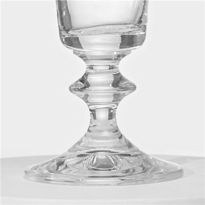 Набор стеклянных бокалов для шампанского «Бэлла», 205 мл, 2 шт.