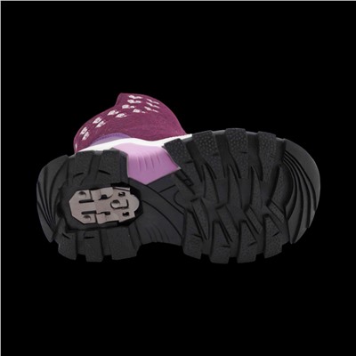 Валенки ХV1118-2-2A темно фиолетовые