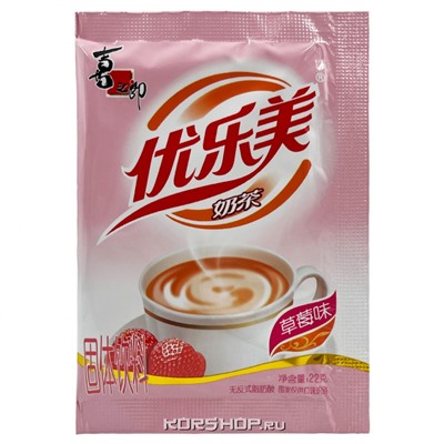 Сухой напиток со вкусом клубники Youlemei Xizhilang, Китай, 22 г