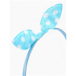 Ободок для волос «Бантик» голубой, Холодное сердце