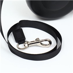 Рулетка «Моноцвет», 3 м, до 10 кг, чёрная