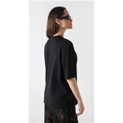 Фуфайка (футболка) Гретта-2 (Черный)