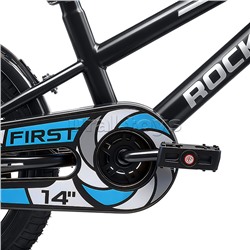 Велосипед 14" Rocket First, цвет черный