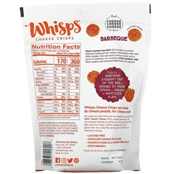 Whisps, Bacon BBQ Cheese Crisps,  2.12 oz (60 g)