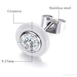 Серьги-пуссеты на гвоздиках арт. 22 7098 (id 267071)