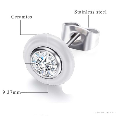 Серьги-пуссеты на гвоздиках арт. 22 7098 (id 267071)