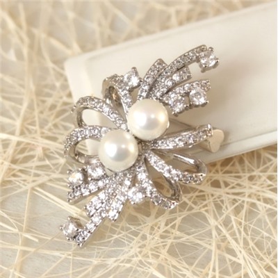 Брошь родий H01-10624