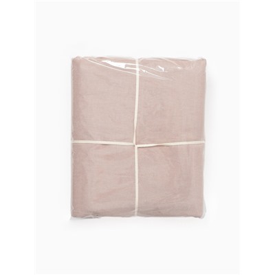 Простыня 1.5 спальная SL Home «Деним», 160×245 см, бежевая, жатый хлопок