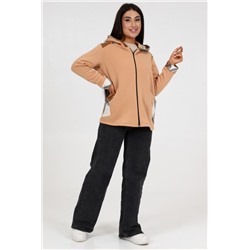 52347 Толстовка женская (Персиковый)