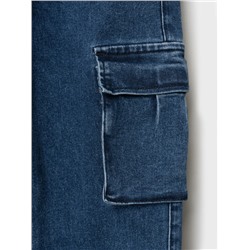 Брюки текстильные джинсовые для мальчиков