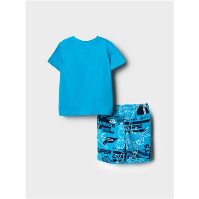 Комплект трикотажный для мальчиков: фуфайка (футболка), шорты