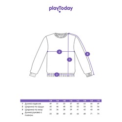 Толстовка трикотажная для девочек