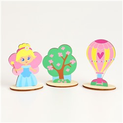 Планшет «Рисование песком», 27×39 см, песок 1 кг, 10 фигурок, набор для творчества