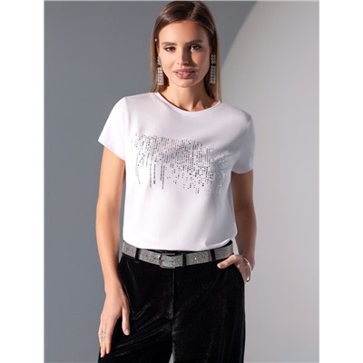 VILATTE Футболка D49.123