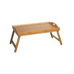 Поднос-столик 50*30*23см бамбук №2, КТ-СТ-02