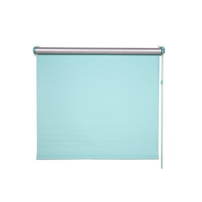 Рулонная штора «Блэкаут», 45х160 см, цвет светло-зеленый
