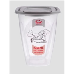 Ёмкость для хранения сыпучих продуктов, 900 мл, пластик, МИКС