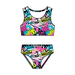 Купальный костюм трикотажный для девочек