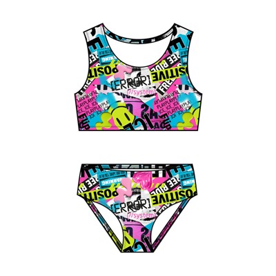 Купальный костюм трикотажный для девочек